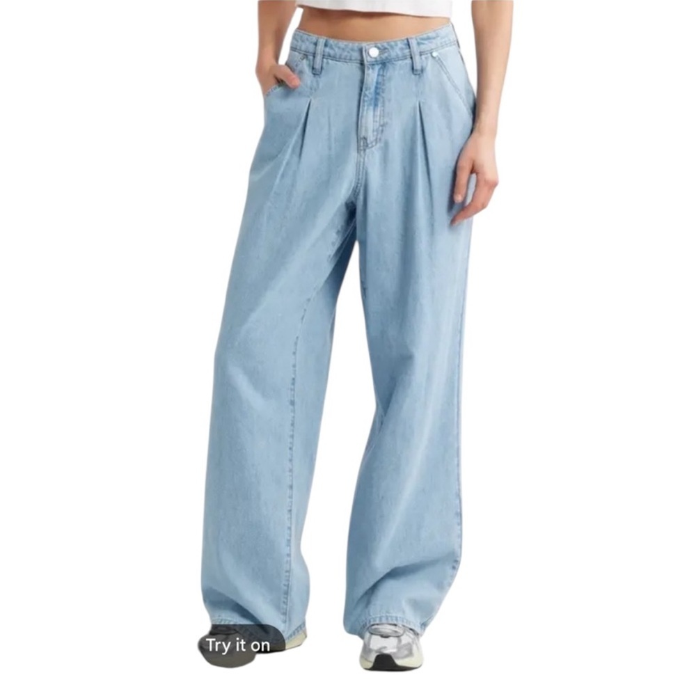 PTCL Nordstrom Womens Wide Leg High Rise Jeans 29